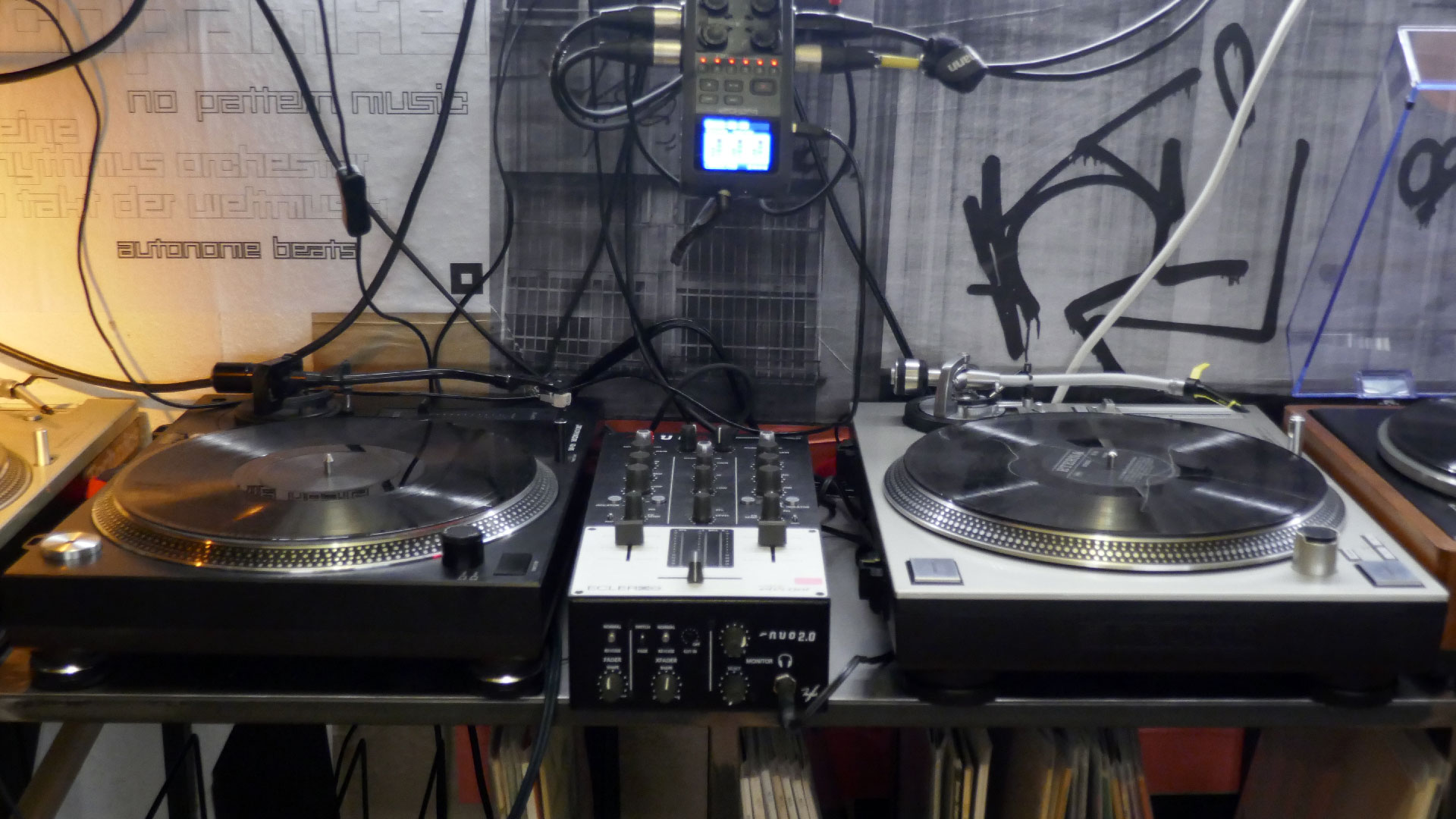2023 rauschpartikel DJ Set-Up (Mixe)